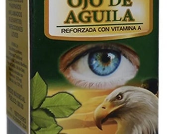 Gotas para ojo Ojo de águila con uña de gato zanahoria rosa de castilla coneraria maritima 40 ml