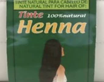 Tinte Henna 100% natural Natural tint for hair powdered henna leaves