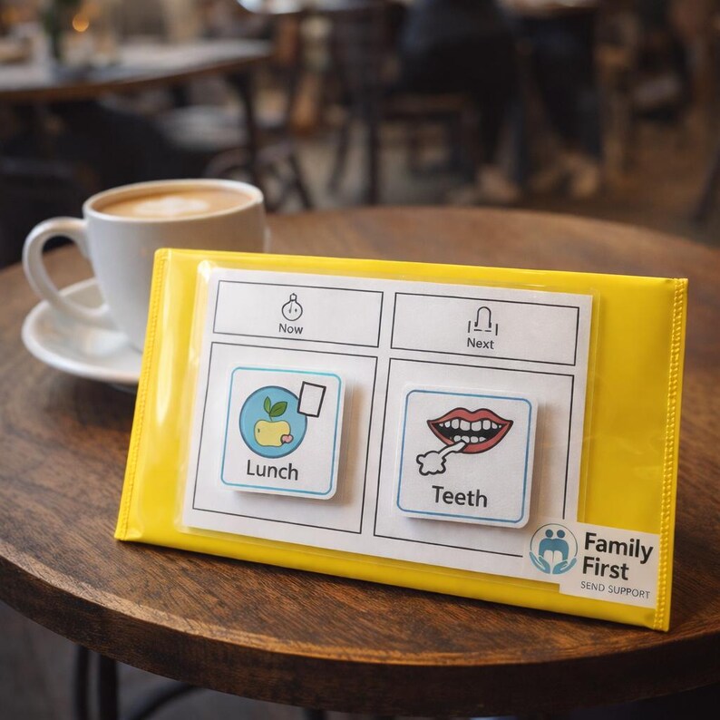 Now & Next Board | Visual Schedule | Autism ADHD Support | Travel Size ...