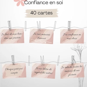 40 Affirmations Positives à Imprimer – Cartes à Télécharger | Développement Personnel | Bien-être & Confiance en Soi