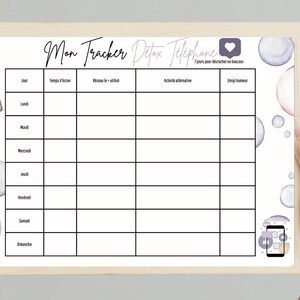 Phone Detox Tracker - Monitor czasu ekranowego - 7 dni na ograniczenie czasu ekranowego - Wellness - Rejestr czasu ekranowego