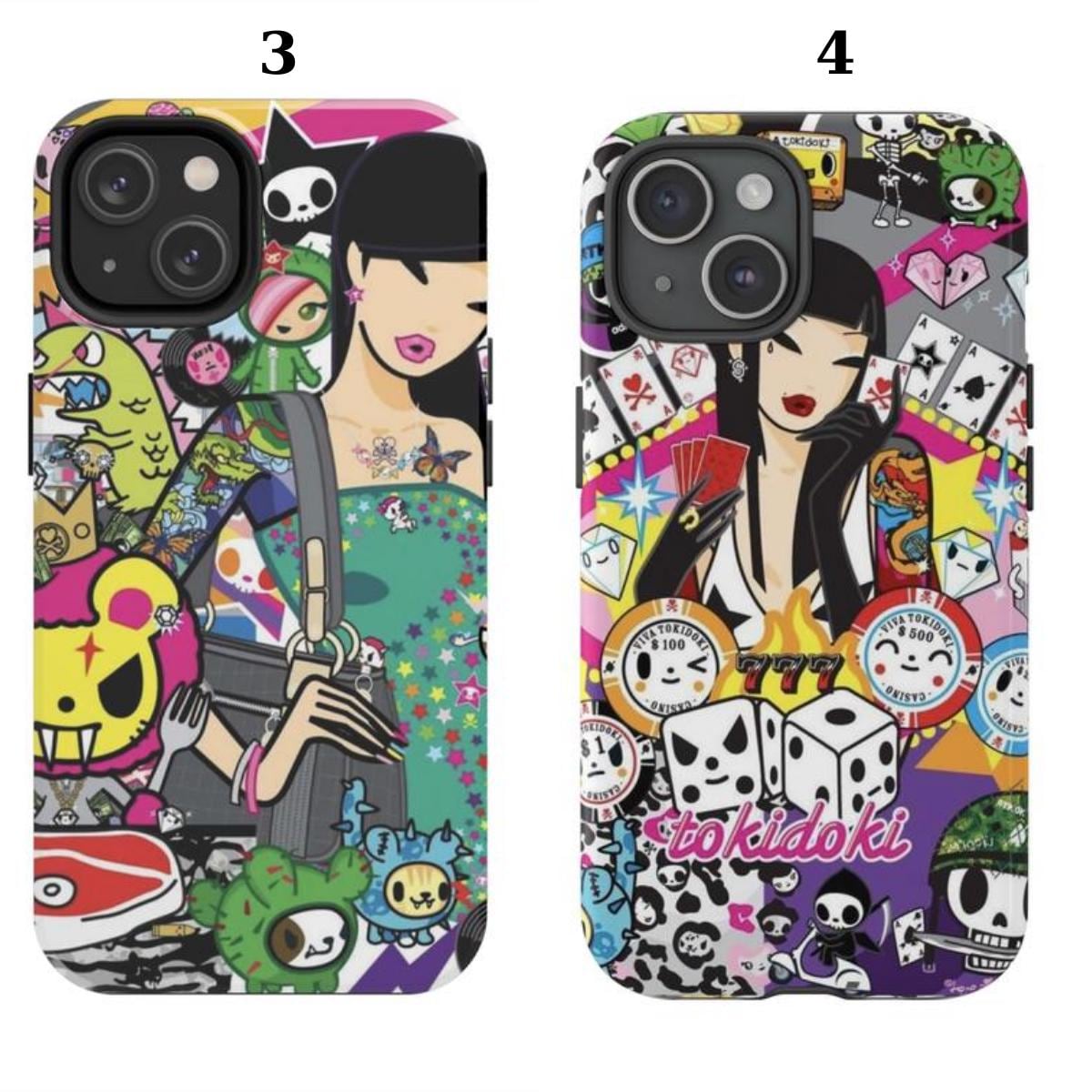 phone case with screen Clear iPhone 15 Pro Case