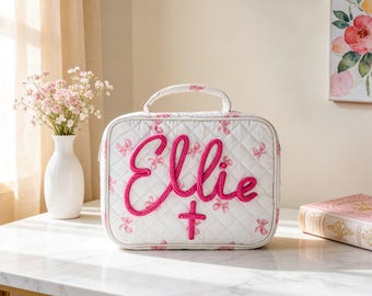 Personalisierter Bibelumschlag mit Namen: Individuelles religiöses Geschenk, ideale Kleinigkeit für christliche Frauen