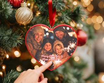 Recordable Keepsake Ornament 2025- Type-C Charging, Music Box for Christmas