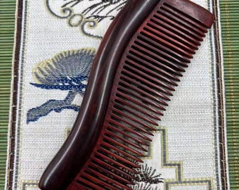 Natural Rosewood Wooden Comb Anti Static Hair Comb Scalp Massage Hair Brush