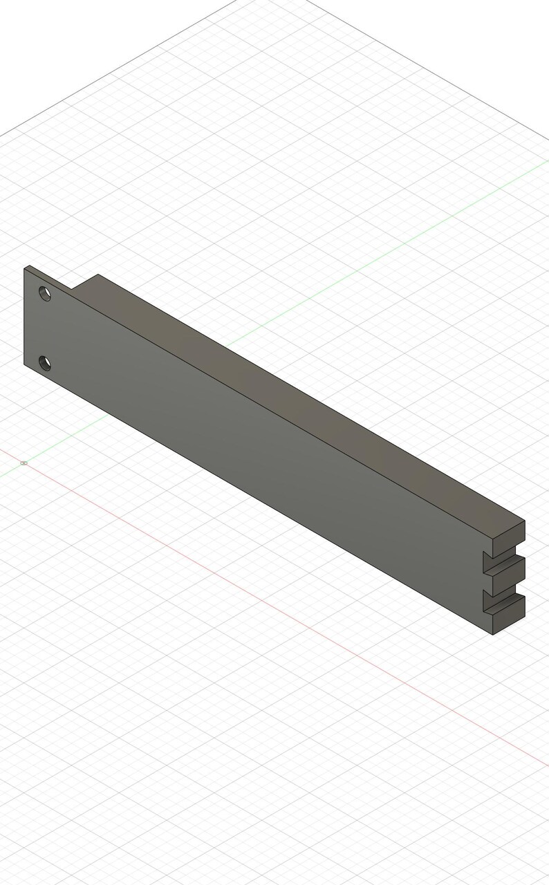 Blank 1U for a 19