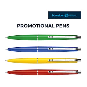 Custom Logo Pens – Schneider Ballpoint OFFICE – Promotional Pens | Business Bulk Pens | Personalized Corporate Gifts | Made in Germany