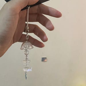 süsser Windspiel Anhänger CCD Kamera Karte Taschenanhänger Schlüsselanhänger Anhänger Weihnachtsgeschenk