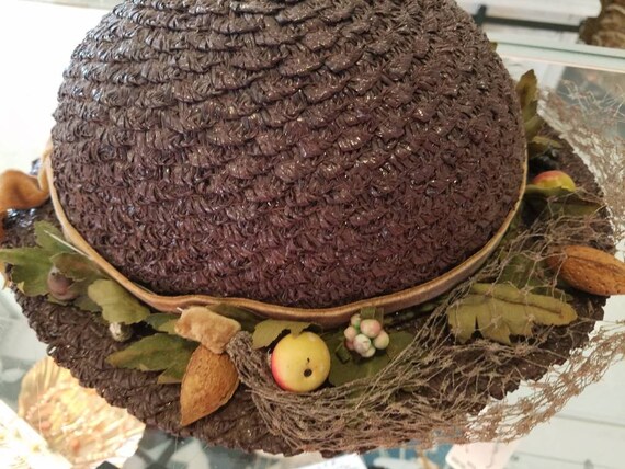 John Fredrics Vintage Depression Era Millinery Hat