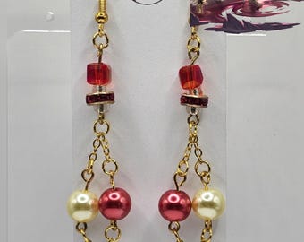 Honkai Star Rail Mydei Inspired Earrings