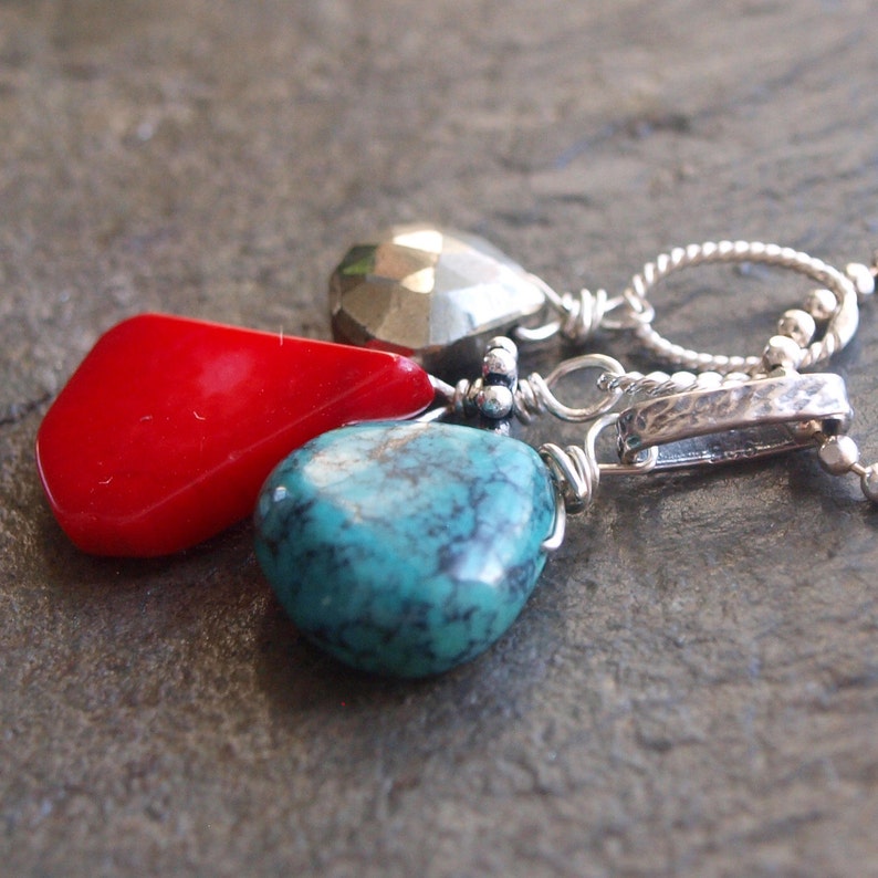 Coral Charm Pendant #193