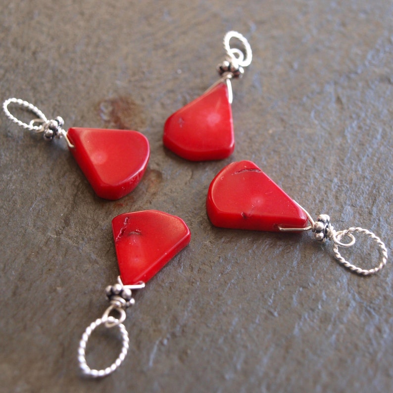 Coral Charm Pendant #193