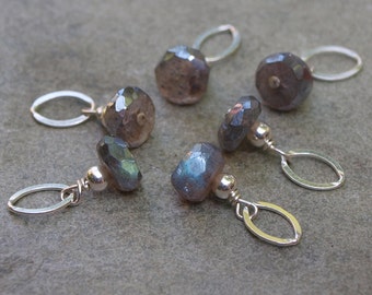 Mystic Labradorite Charm Pendant #11