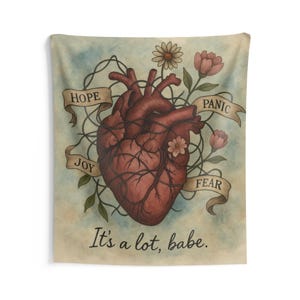 Its A Lot Babe Tapestry
