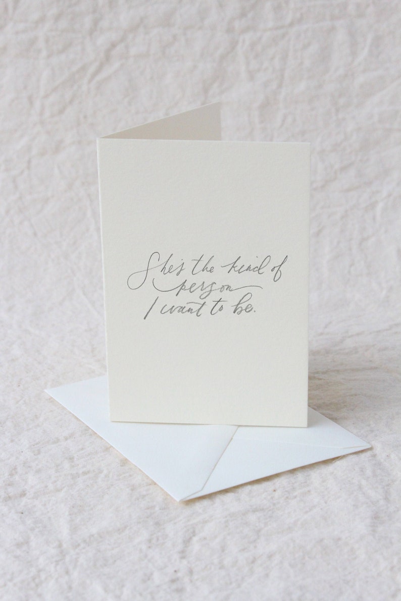 Cards Quote Cards Inspirational Cards 4bar With Envelope Etsy