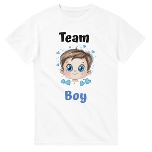 Team Boy, Gender reveal shirt, Gender Reveal, Gender reveal Tee