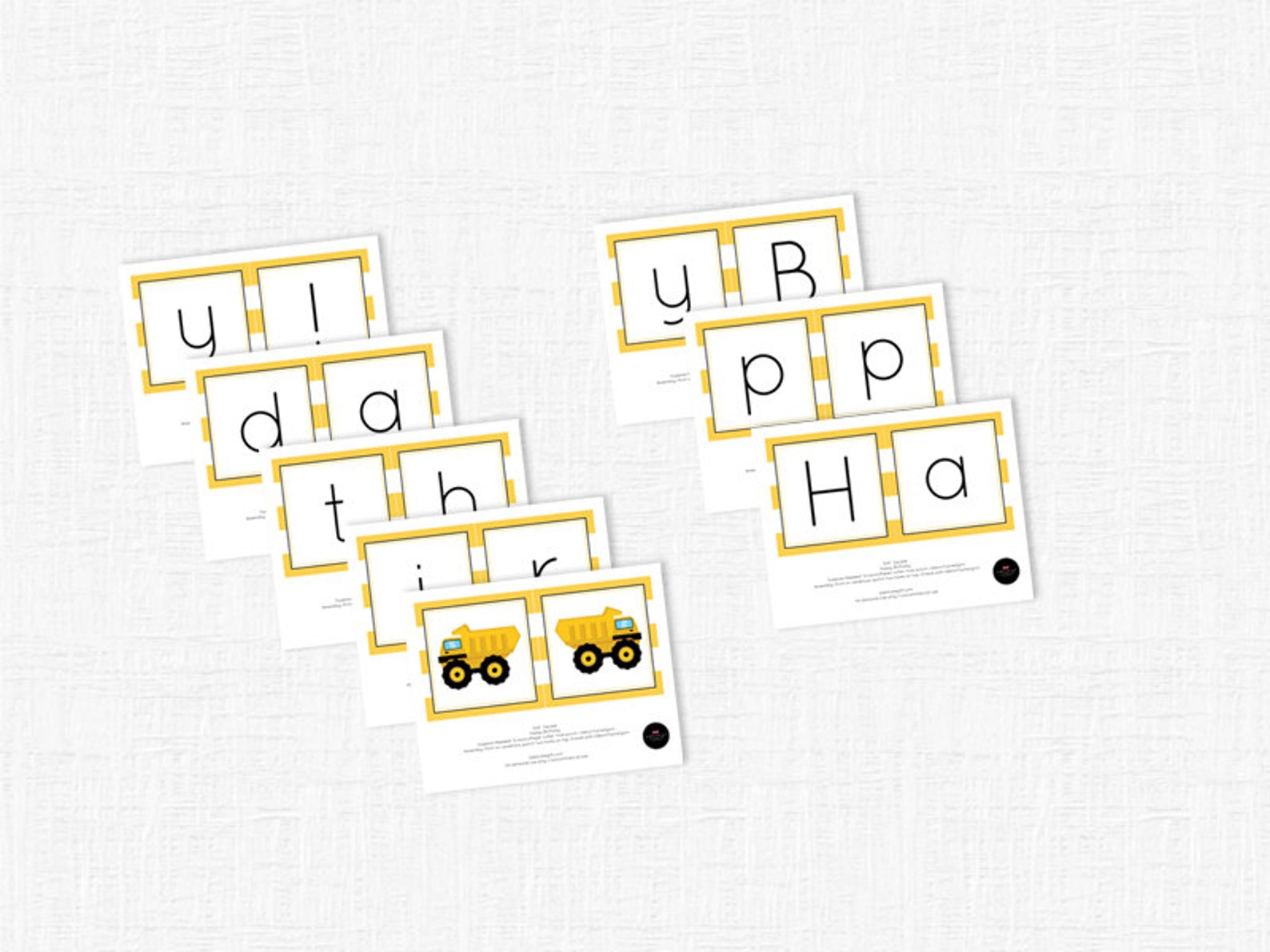 Construction Happy Birthday Banner Instant Download - Etsy