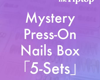 Uñas postizas misteriosas / Caja sorpresa para decoración de uñas / Caja misteriosa: ¡Descubre lo inesperado! / Caja misteriosa de uñas postizas de edición limitada