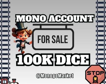 ¡Vendo cuenta de 100k Dice/Monopoly Go!
