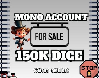 ¡Vendo cuenta de 150k Dice/Monopoly Go!