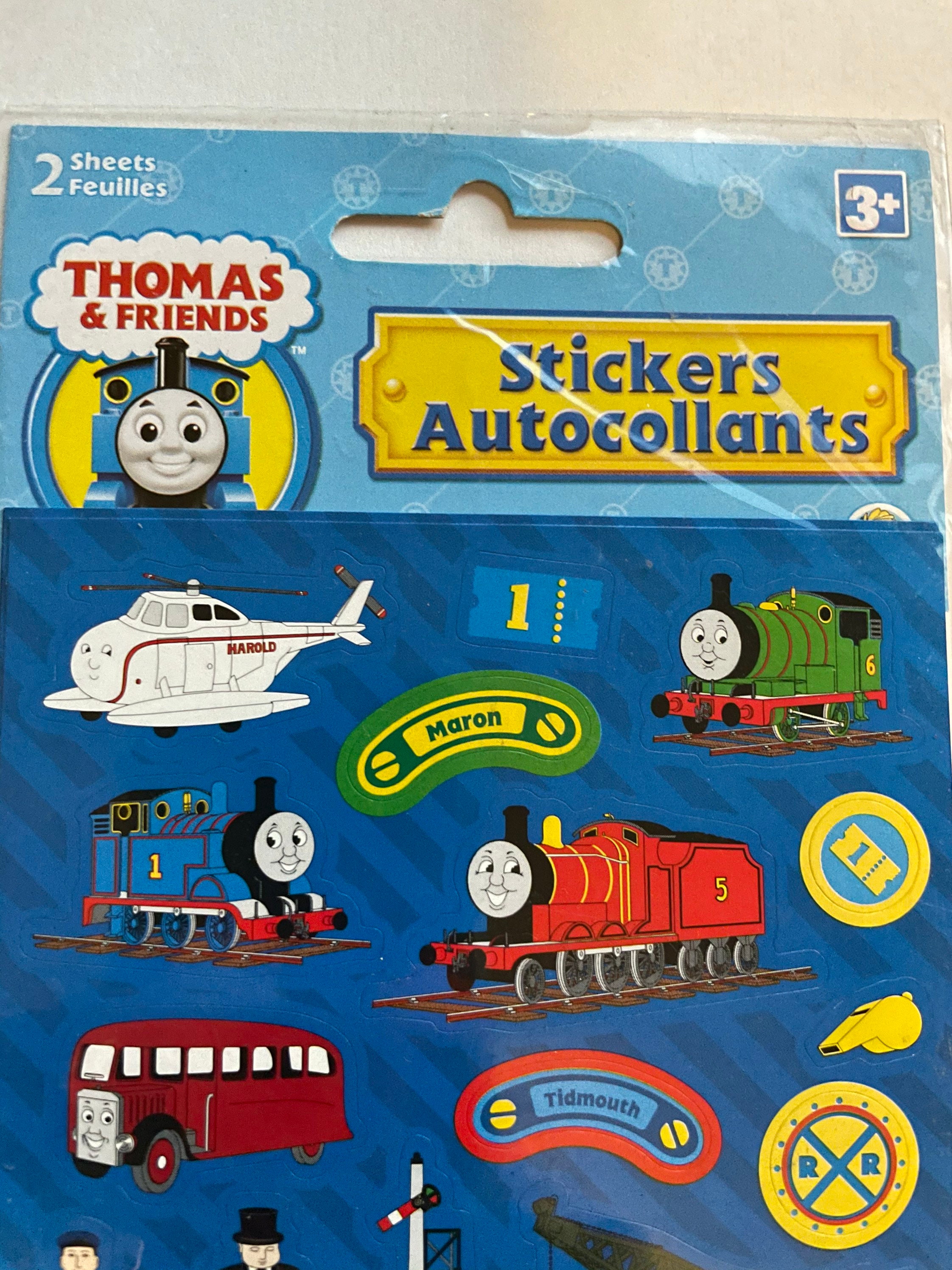 Panini Includes 6 Free Stickers and a Poster! Thomas & Friends Sticker Album 
