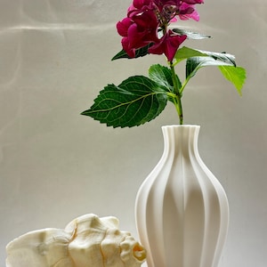 Modern Ridged Vase