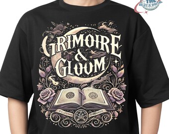 Grimoire & Gloom PNG | Gothic Spellbook Art | Dark Witch Halloween Design | 4500px Transparent PNG