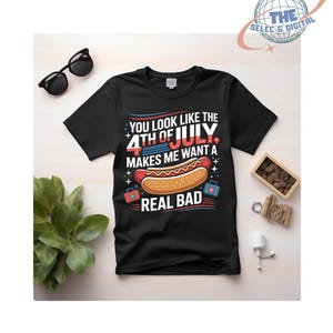 4th of July Hot Dog PNG, Patriotic Family Trip Shirt Design, Retro Travel Quote Sublimation