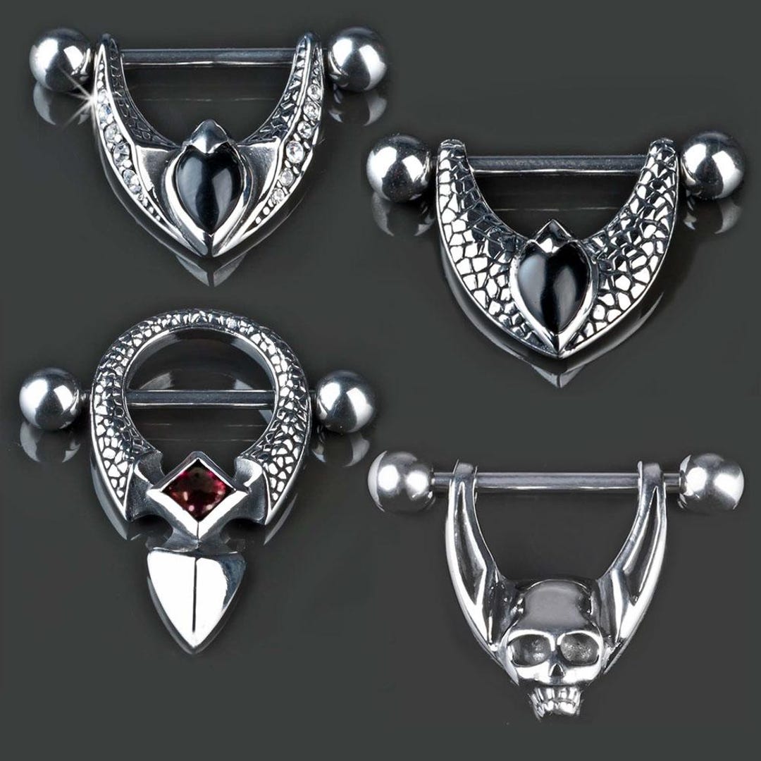 Shield Pierced Nipple Piercing Nipple Piercing Nipple Shield Breast Piercing Shield ...