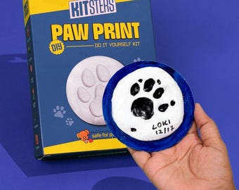 DIY Pet Paw Print Casting Kit | Cat & Dog Keepsake Art