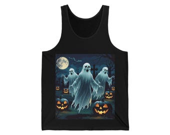Camiseta sin mangas de Halloween espeluznante