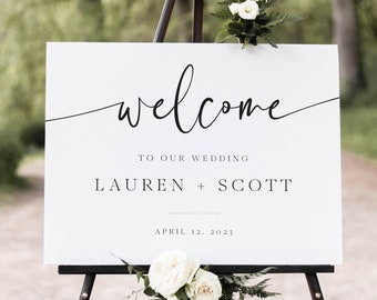 Welcome Sign/Table Signs