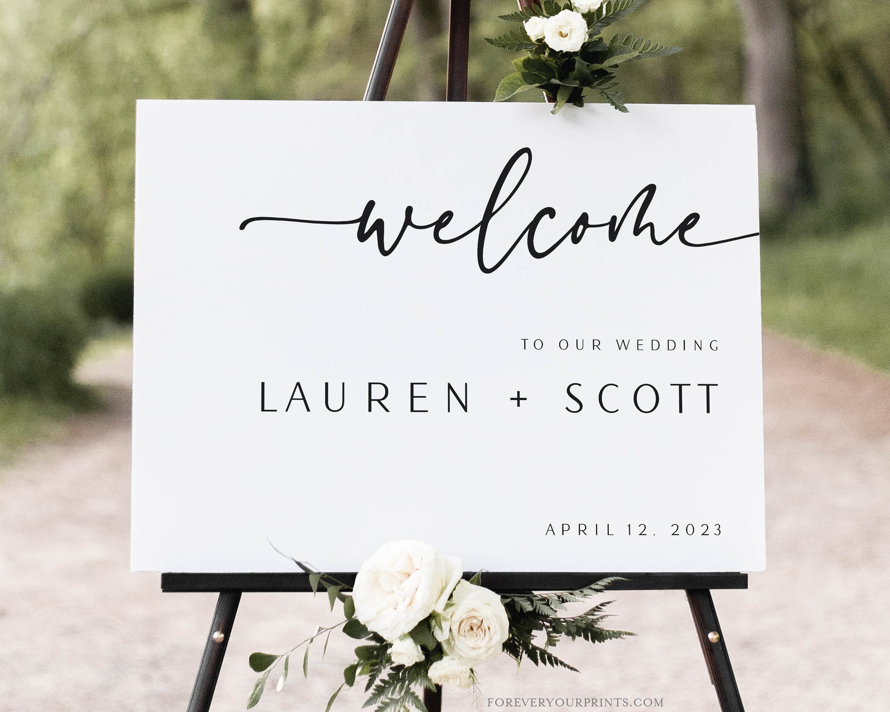 30 Wedding Welcome Sign Ideas