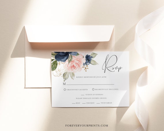 Wedding Rsvp Card Template Printable Rsvp Insert Cards Wedding Response Card Invitation Rsvp Enclosure Card Reply Card By Forever Your Prints Catch My Party