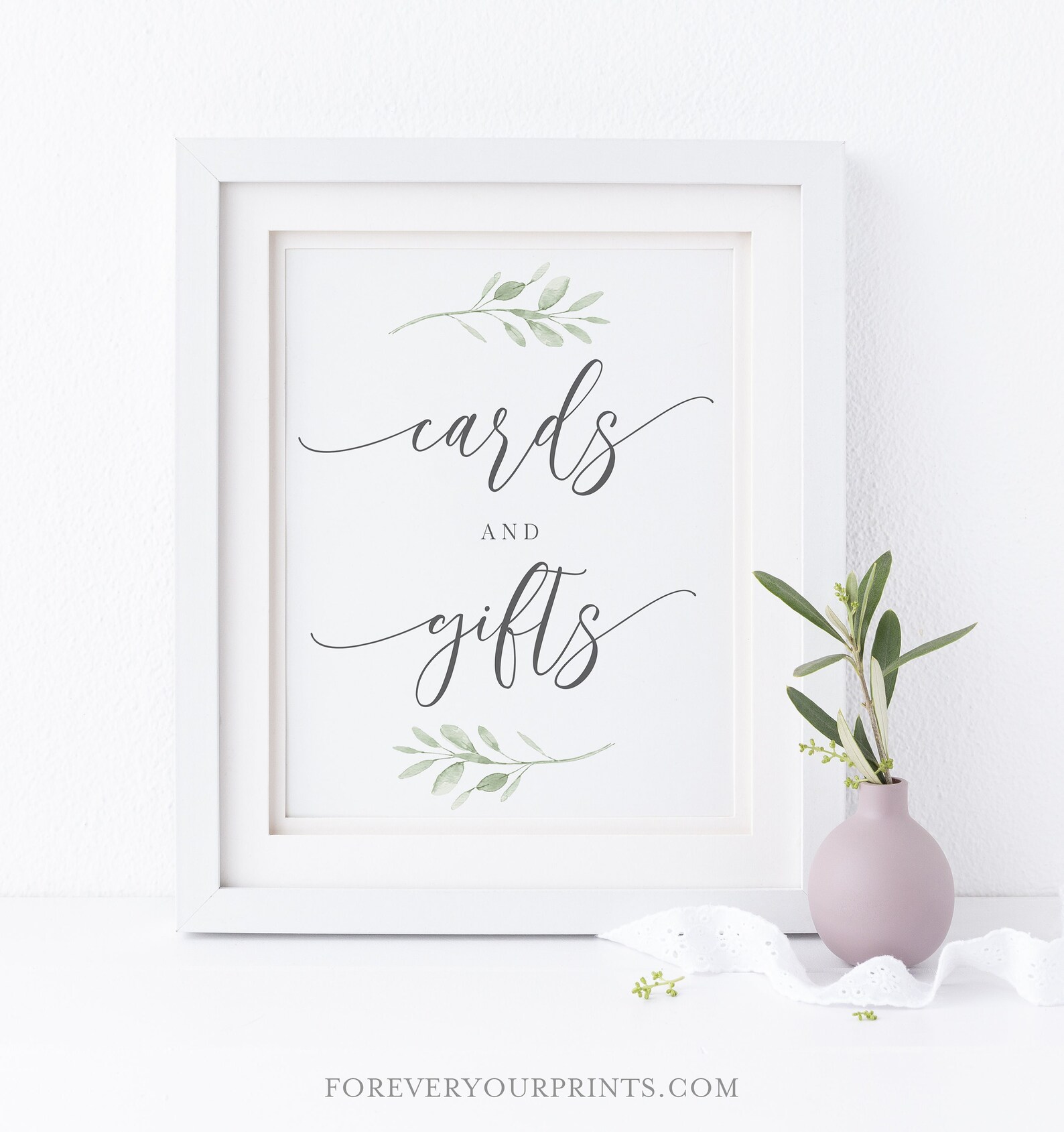 Baby Shower Sign Printable Cards and Gifts Sign Editable - Etsy