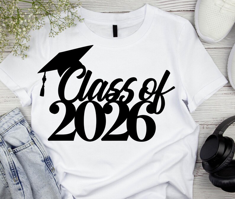 Class of 2026 Cake Topper SVG Graduation SVG Bundle 2026 Graduation SVG ...
