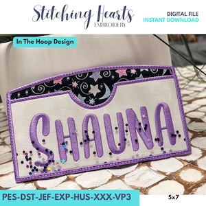 Money Holder, Cash Gift Holder, Machine Embroidery Pattern