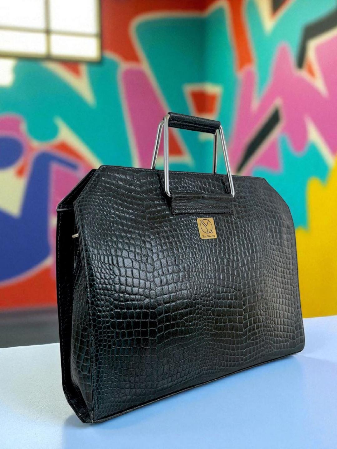 Croc Leather Backpack UK