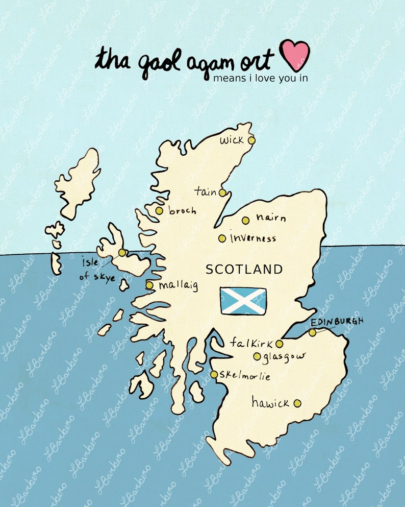 Printable Download Scotland Print, Scottish, Scot, UK Map, Chart ...