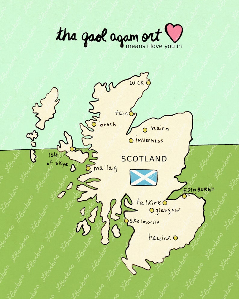 Printable Download Scotland Print, Scottish, Scot, UK Map, Chart ...