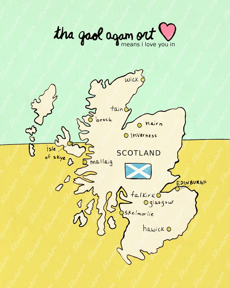 Printable Download Scotland Print, Scottish, Scot, UK Map, Chart ...