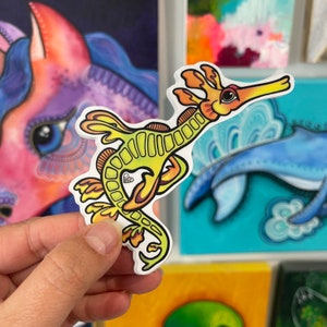 Sea Dragon Vinyl Sticker