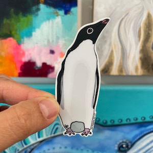 Adelie Penguin Vinyl Sticker