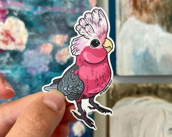 Galah Australian Bird Vinyl Sticker