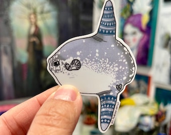 Sunfish Vinyl Sticker