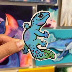Tokay Gecko Reptile Vinyl Sticker
