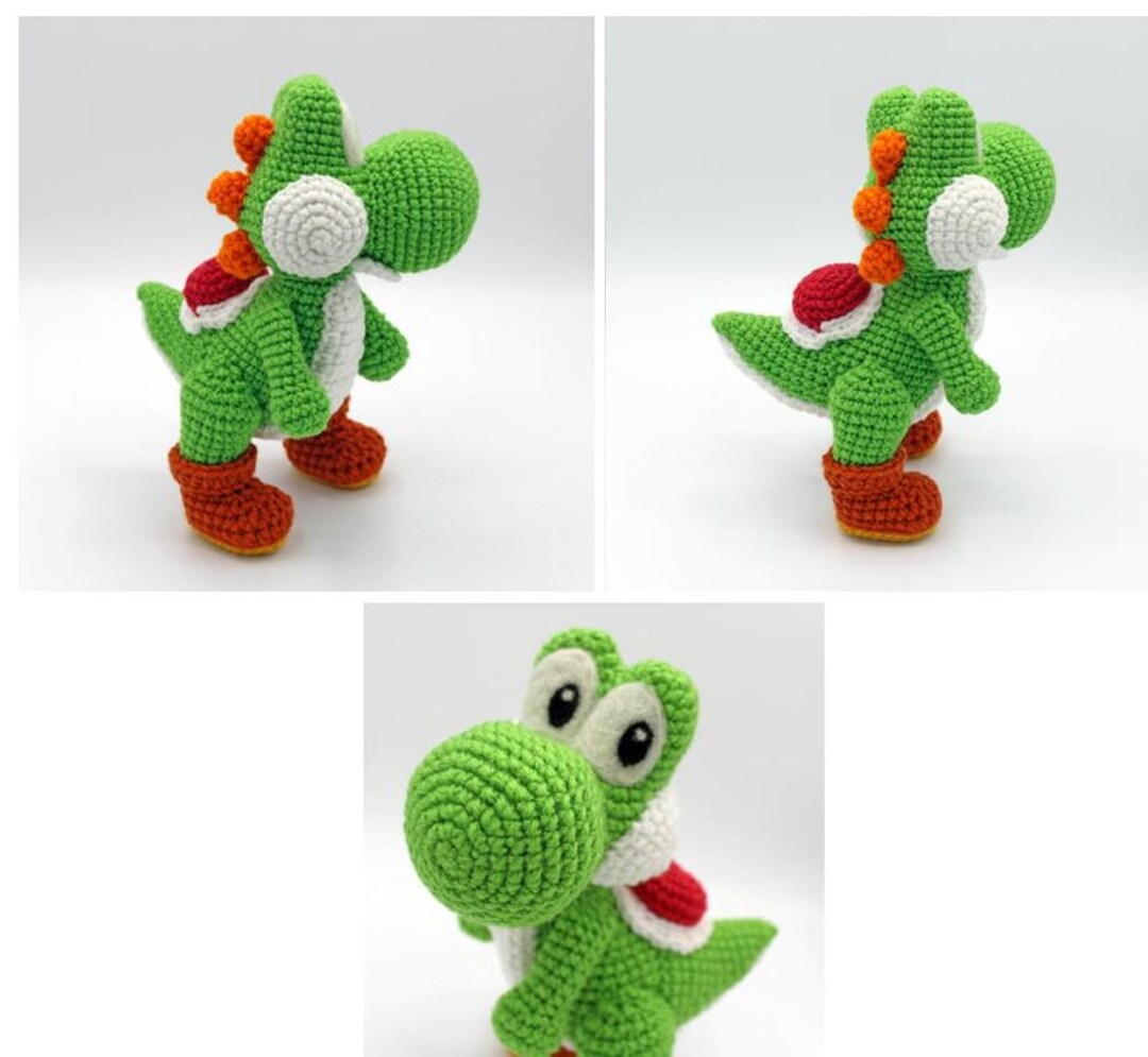 Yoshi Pattern Amigurumi Crochet PDF - Etsy