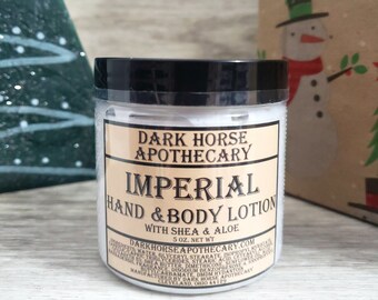Imperial | Hand and Body Lotion | Skin Care For Men | Dark Horse Apothecary