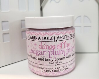 Dance of The Sugar Plum Fairy | Luxury Hand and Body Lotion | Shea and Aloe | Carina Dolci Apothecary