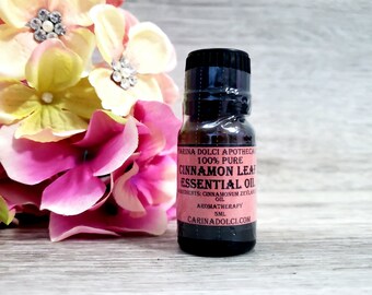 Cinnamon Leaf | Essential Oil | Therapeutic | Natural | Diffuser Oil | Carina Dolci Apothecary